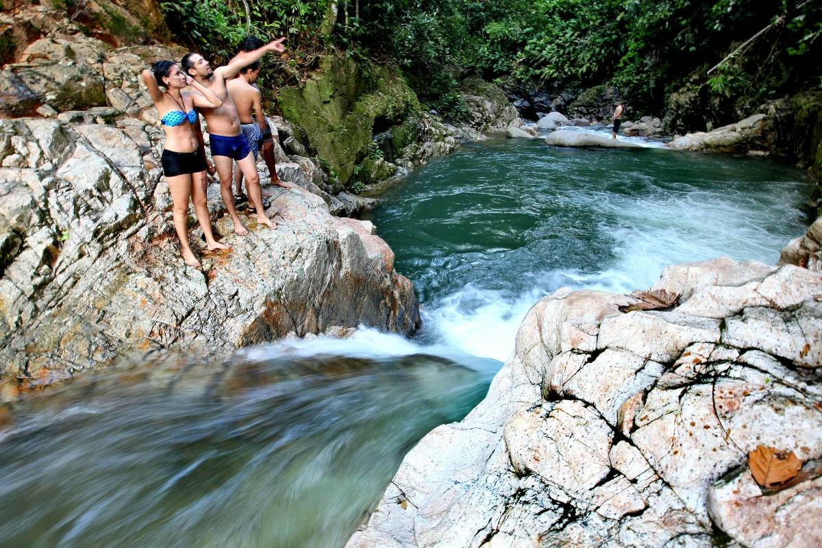 Caquetá: El senderismo por zonas totalmente selváticas es una de las apuestas del turismo en Caquetá. FOTO Juan Antonio Sánchez Ocampo