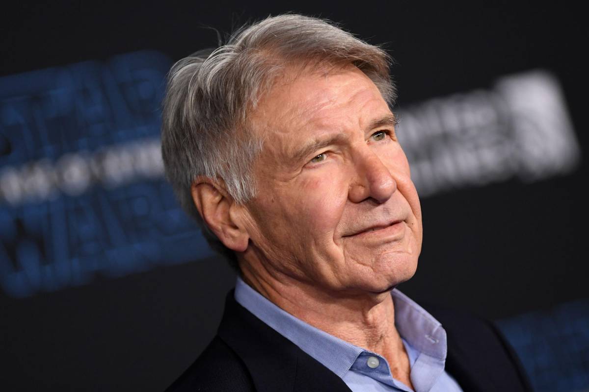 Harrison Ford, quien interpretó a Han Solo. Foto Valerie Macon - Afp