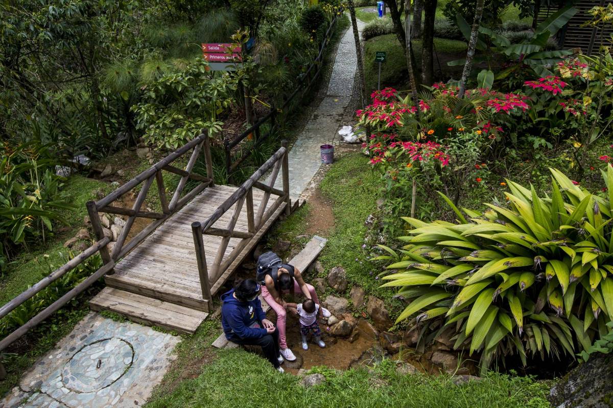 180 personas es el máxima ocupación del aula ambiental en El Salado. FOTO: JULIO CÉSAR HERRERA