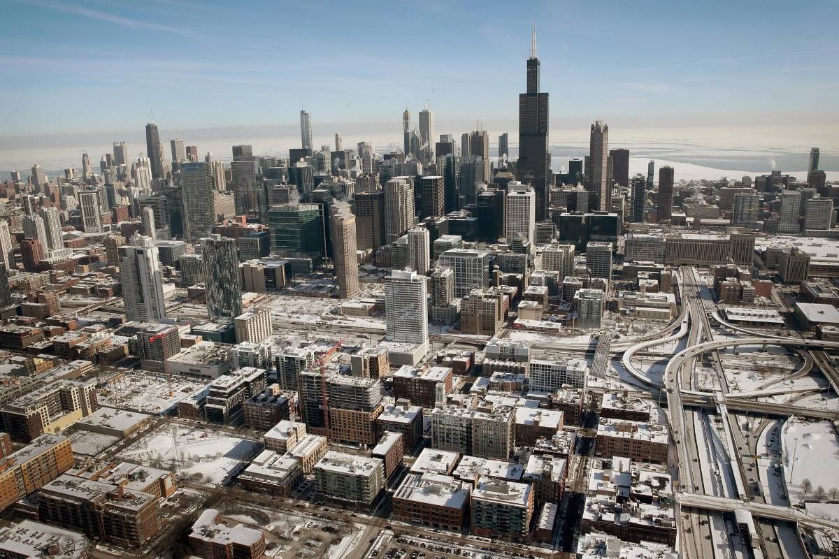 El norte de Estados Unidos y Canadá volvieron a sufrir este jueves temperaturas polares que obligaron cerrar escuelas, suspender vuelos y trenes, y abrir refugios de emergencia. Las temperaturas cayeron a -45°C. FOTO AFP