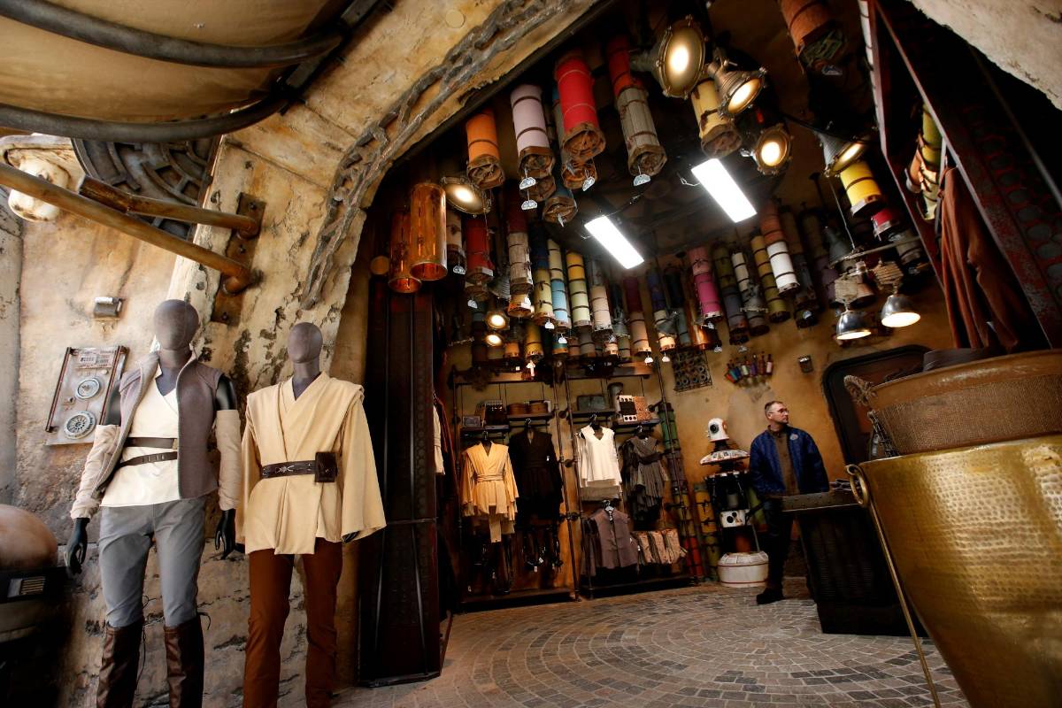 Como un set de película, así luce esta nueva atracción. FOTO Reuters