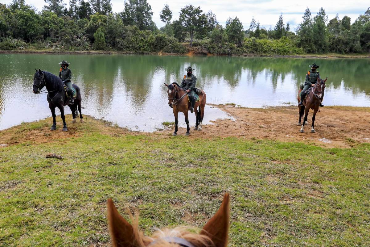  El sector La Laguna, en la vereda Piedras Blancas, es uno de los más visitados por turistas. FOTO: Jaime Pérez