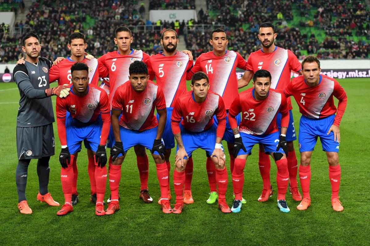 Selección Costa Rica. FOTO AFP