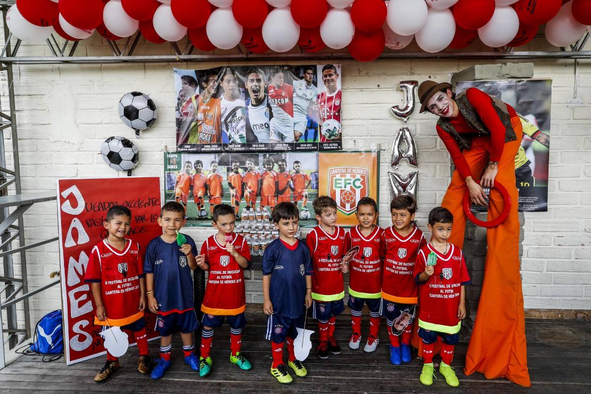 Escuela de James Rodríguez. Foto: Jaime Pérez Munevar