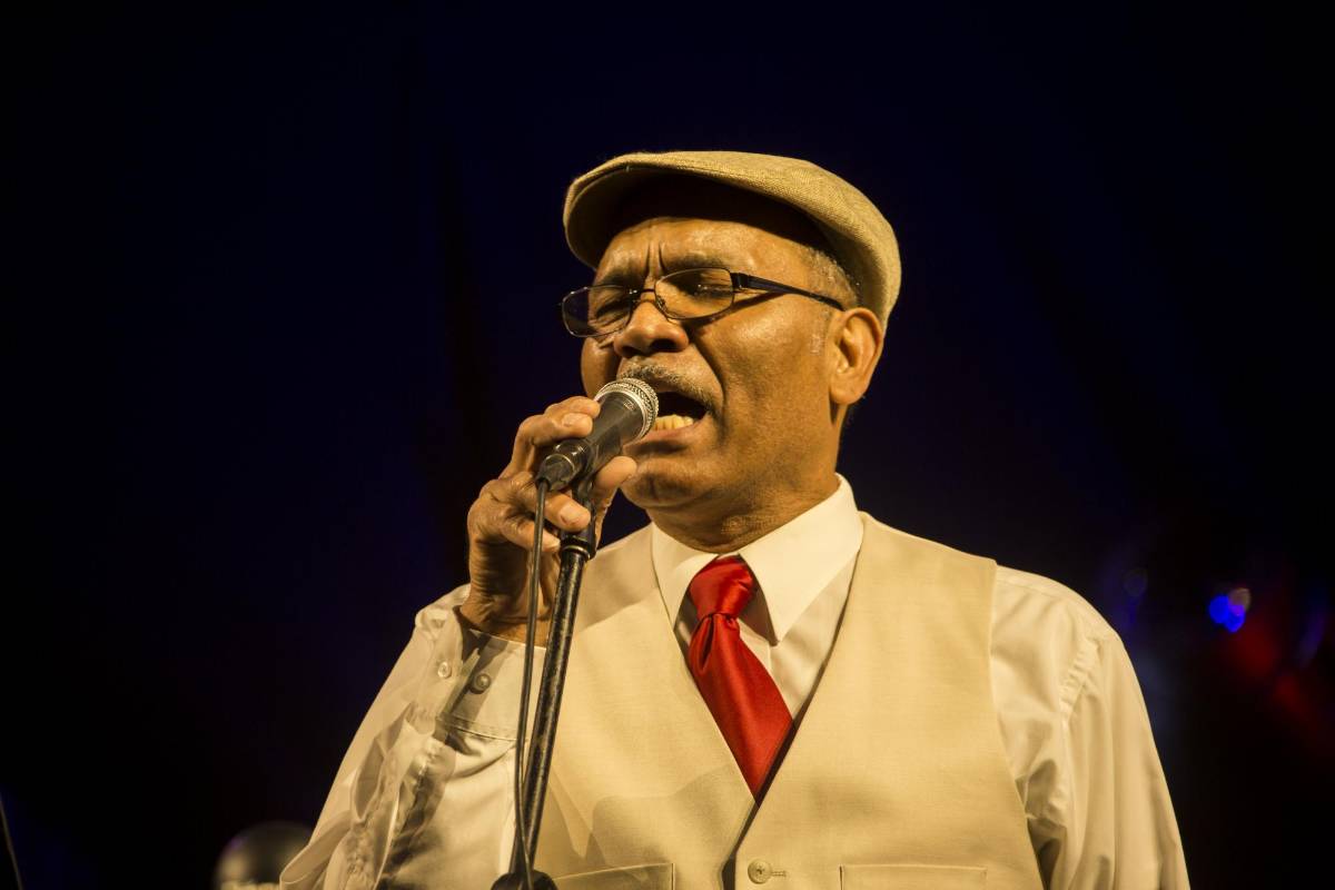 Las leyendas vivas de la salsa llenaron de alegría La Macarena con su sabor. FOTO CARLOS VELÁSQUEZ