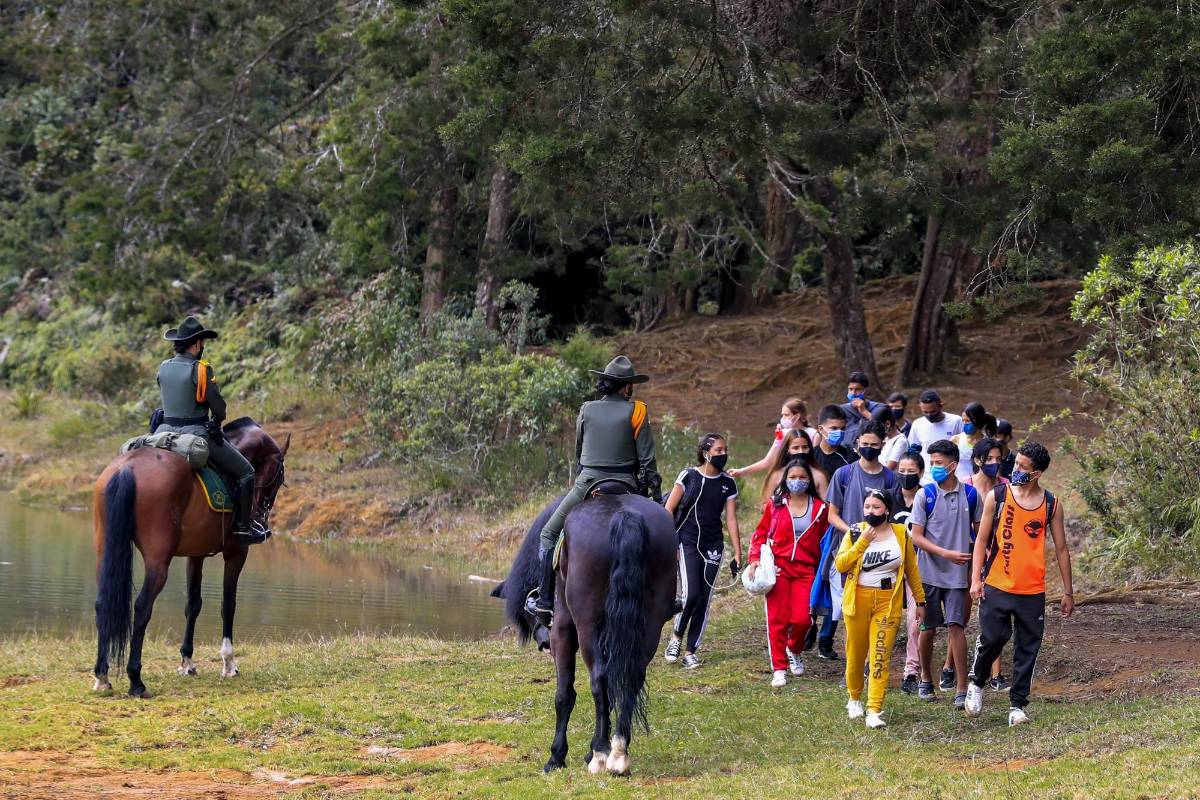  El sector La Laguna, en la vereda Piedras Blancas, es uno de los más visitados por turistas. FOTO: Jaime Pérez