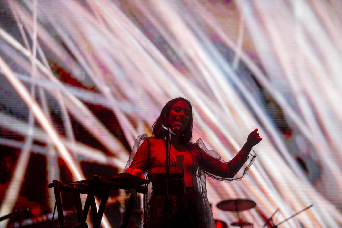 La solista Felisa hizo su debut en el Altavoz. Foto: Santiago Mesa