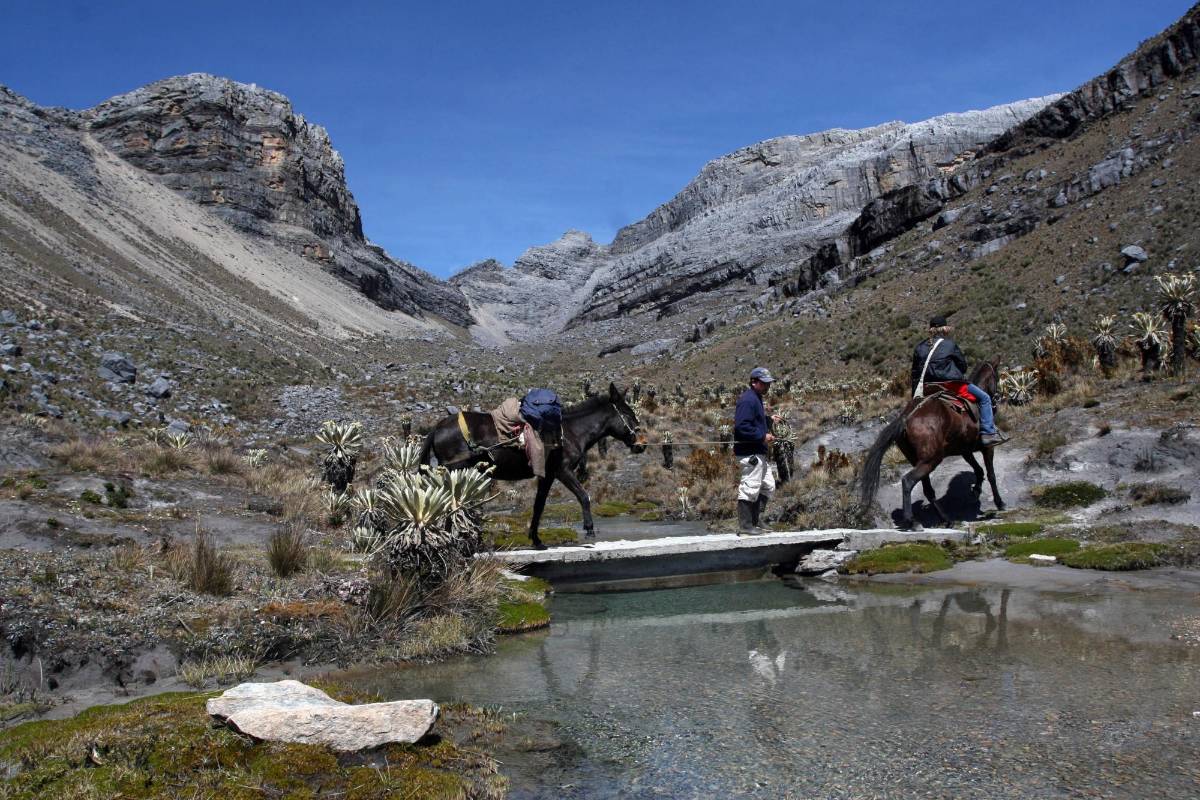 Arauca: El Parque Nacional Natural El Cocuy, esta ubicado al centro-oriente del país, en el límite entre los departamentos de Boyacá y Arauca, con una extensión de 306.000 ha. FOTO ARCHIVO Donaldo Zuluaga