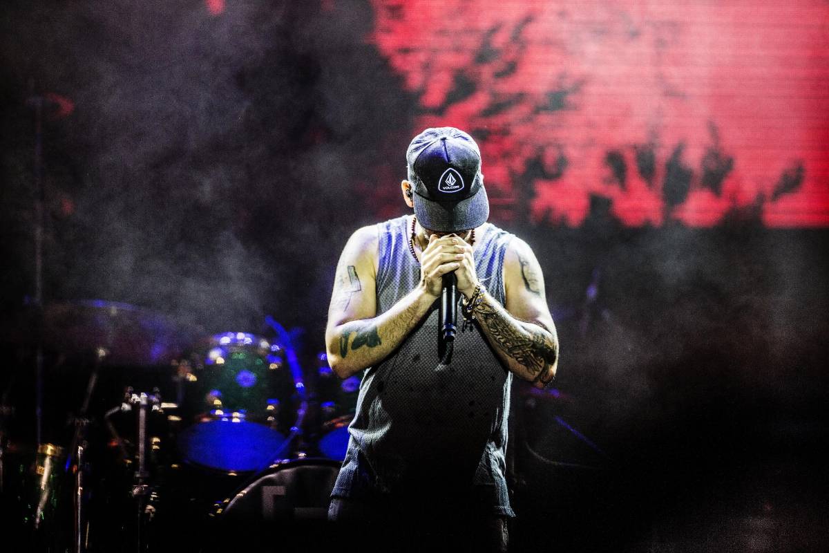 El boricua habló sobre los inmigrantes y criticó fuertemente a la industria de la música. FOTO Mario Valencia