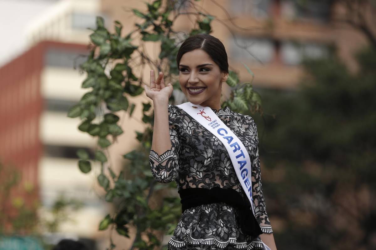 Laura González Ospina, señorita Cartagena. FOTO: Colprensa