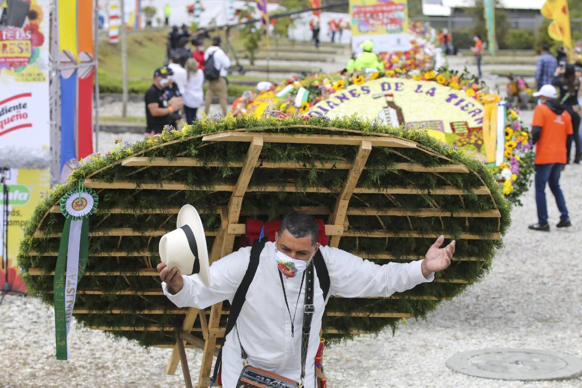 El recorrido se hizo en el parqueadero Grajales, del Parque Arví, en Santa Elena. FOTO EDWIN BUSTAMANTE