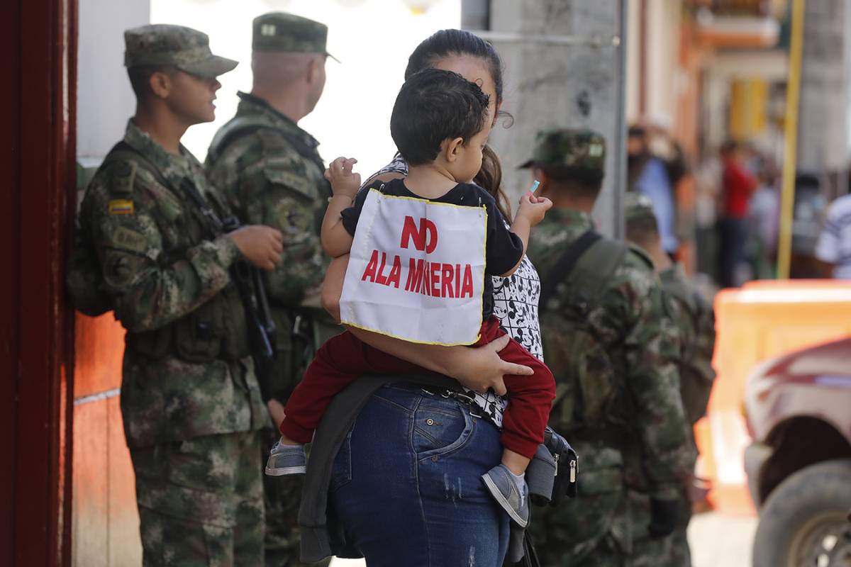  El debate por la legalidad de la minería y la posible explotación de cobre en Jericó se trasladará al Congreso de la República. Foto Jaime Pérez