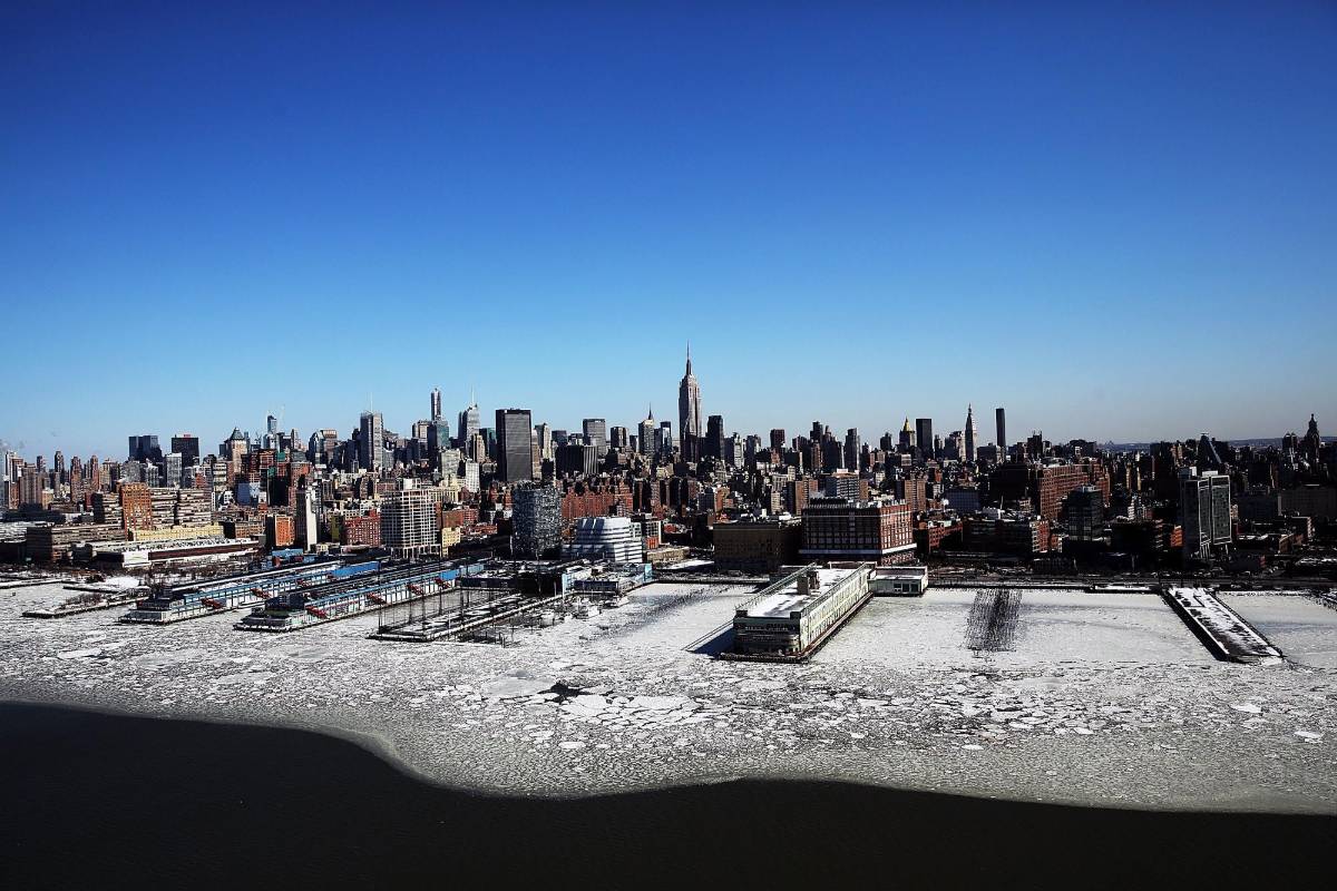 Esta era la vista de Manhattan a comienzos de esta semana. FOTO AFP