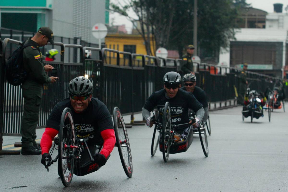 La carrera, en su octavo año, fue ganada por el colombiano Luis Rodríguez. FOTO COLPRENSA