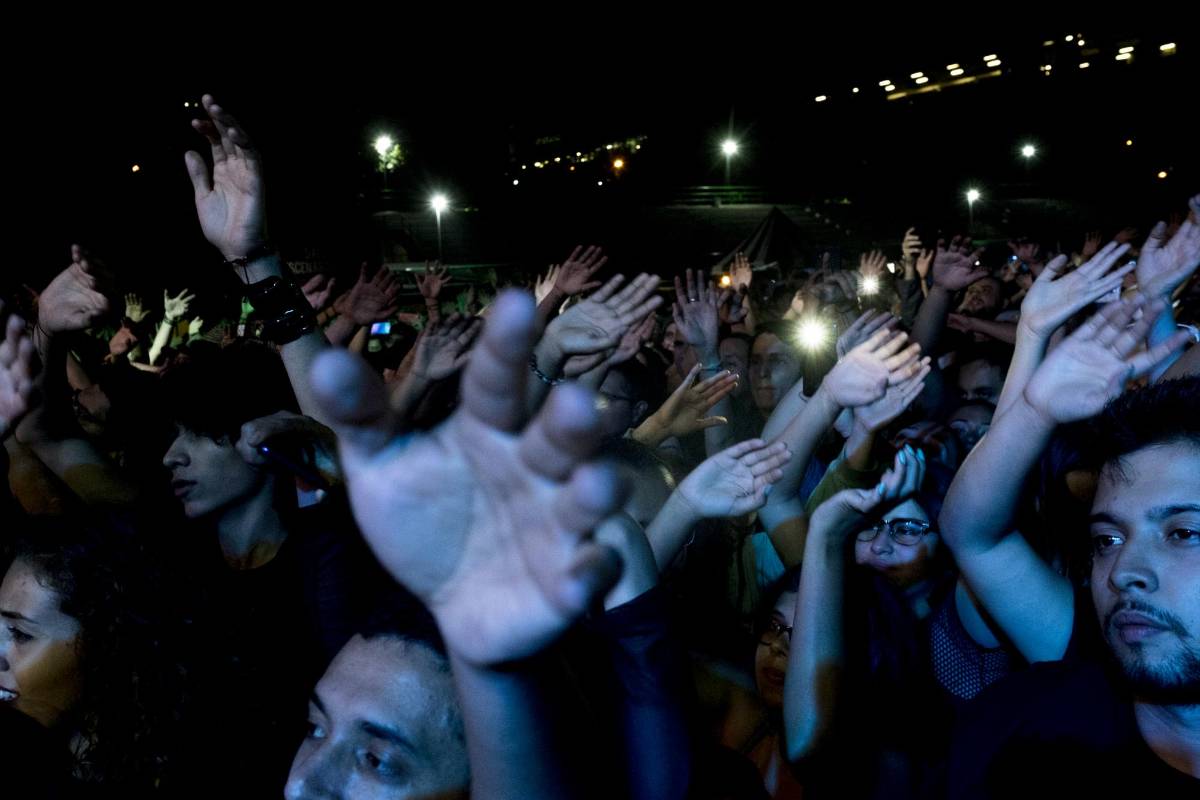 El clima ayudó a que miles de personas disfrutaran de las bandas durante toda la tarde y la noche. Foto: Santiago Mesa