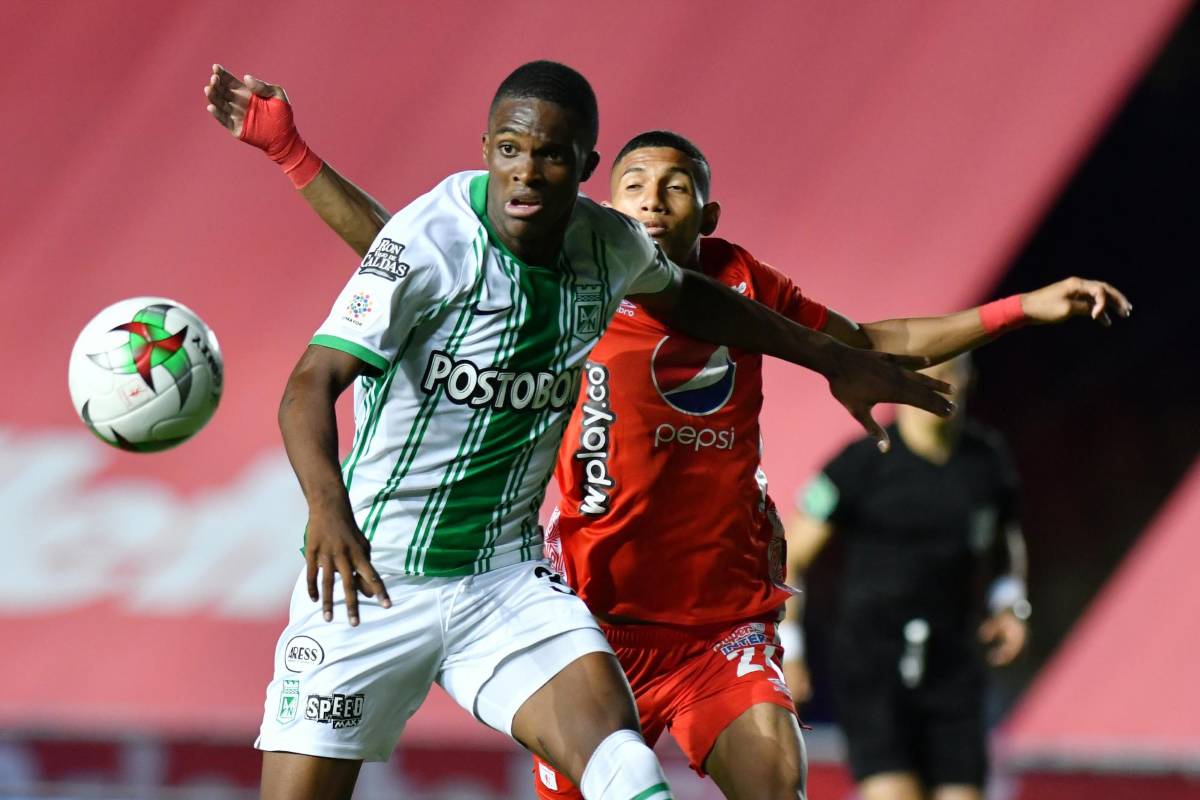Con dos goles de Jéfferson Duque, Nacional derrotó 2-1 de visitante al América. Ambos se han enfrentado en 264 oportunidades, donde Nacional ha festejado 94 veces, América 92 y 78 juegos restantes terminaron en empate. Foto: Dimayor