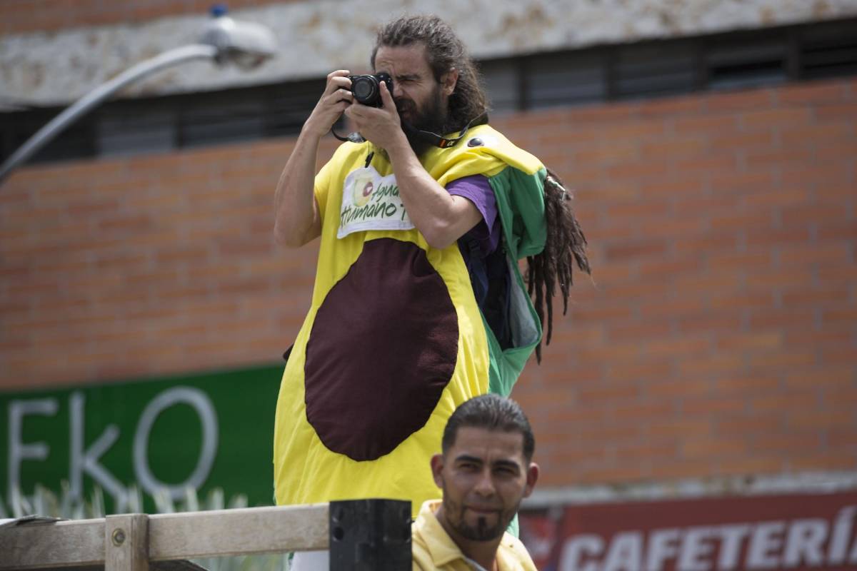 La Acrees pide el respeto al derecho constitucional a la protesta pacífica. FOTO EDWIN BUSTAMANTE