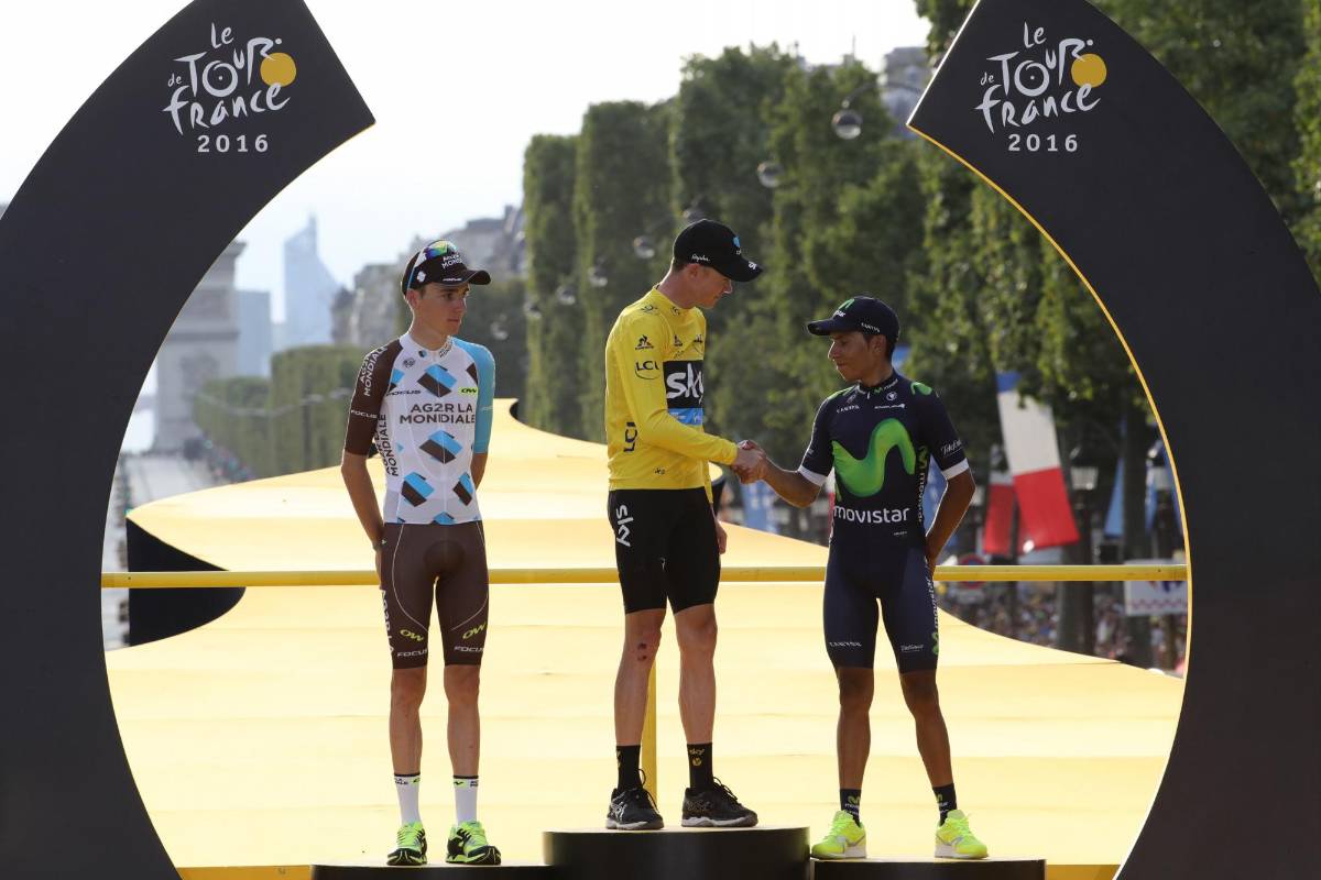 Este domingo se cumplió la última etapa del Tour de Francia. FOTO AFP