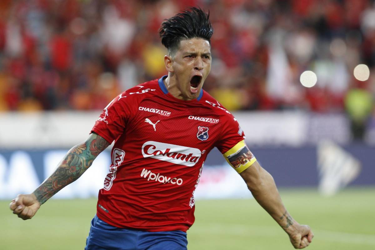 Germán Cano llegó a 13 anotaciones y es el goleador de la Liga Águila II. FOTO: MANUEL SALDARRIAGA