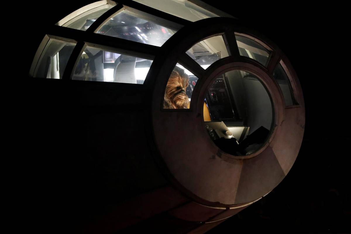 Chewbacca también está en Star Wars: Galaxy’s Edge. FOTO Reuters