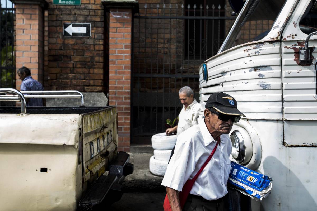 “Dicen que alguna vez pasó un señor por acá y que, por lo que vio esto le pareció muy triste y lo nombró así” Relata un trabajador del sector. FOTO: SANTIAGO MESA. 