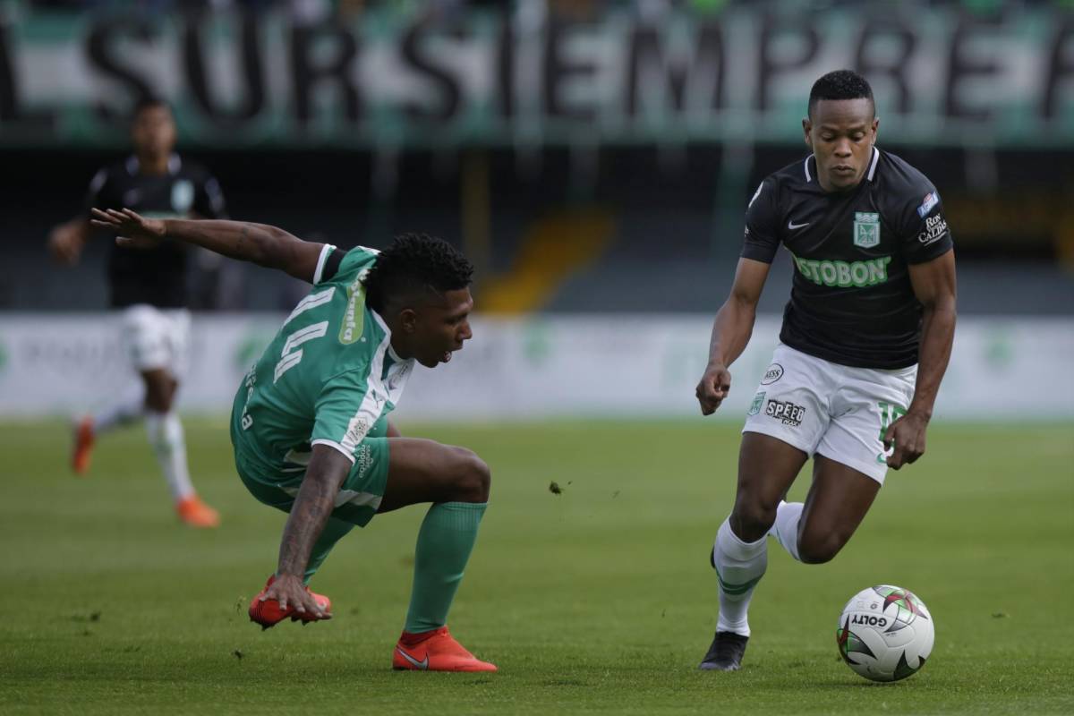 Yerson Candelo venía de convertir en la goleada ante Huila. Pero ante Equidad no pudo ser determinante. Foto: Colprensa