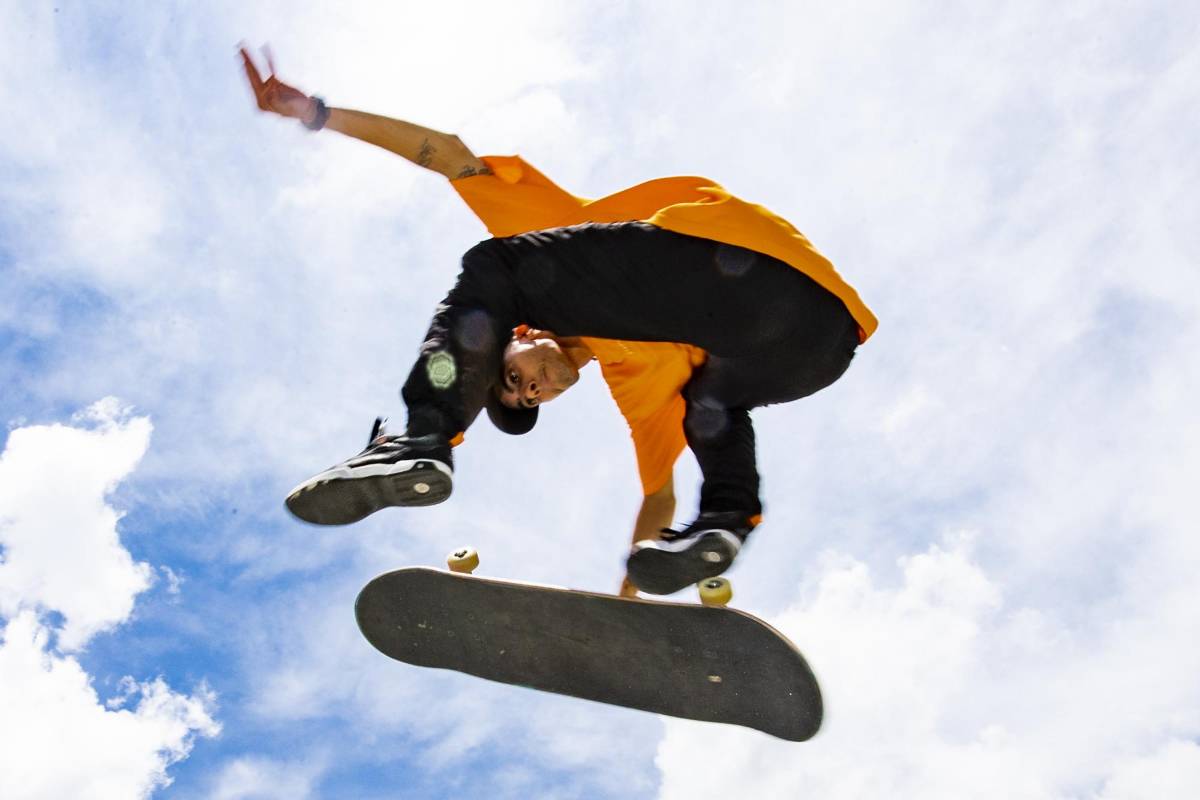  Los jóvenes que gustan de los trucos en las tablas y que han convertido este deporte en una verdadera pasión y estilo de vida. FOTO: Jaime Pérez Munevar