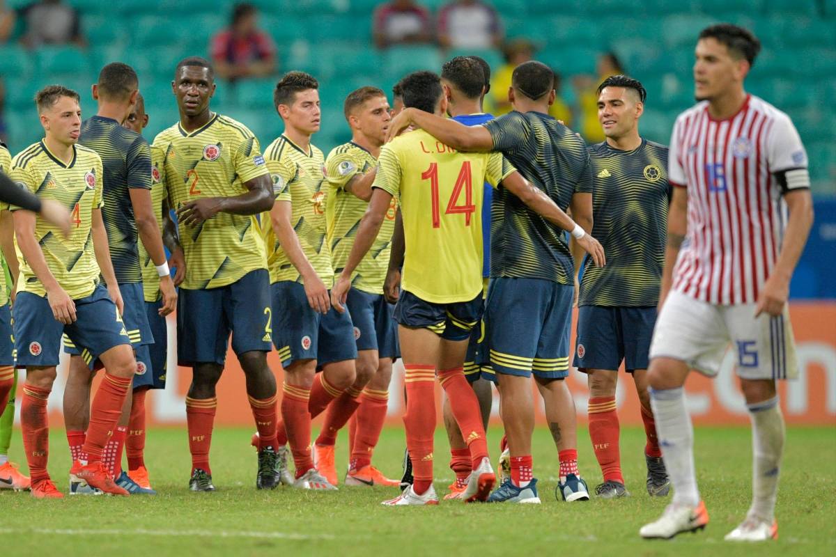 Colombia jugará los cuartos de final el próximo jueves frente al segundo clasificado del Grupo C. FOTO AFP