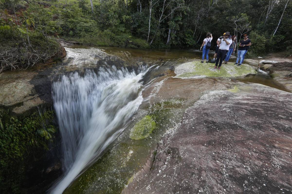 Es uno de los 24 Espacios Territoriales de Capacitación y Reincorporación (Etcr), en el que los excombatientes de la Farc aprovechan sus días para construir futuro a través de un turismo guiado para la comunidad y turistas que desean conocer donde antes eran territorios de conflicto. Foto: Manuel Saldarriaga Quintero