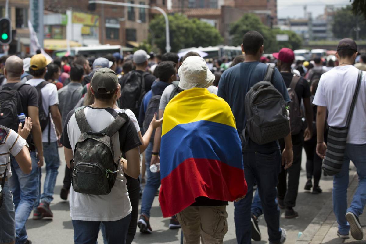 Según la Asociación Colombiana de Representantes Estudiantiles de la Educación Superior (Acrees), la movilización se convoca bajo tres motivos principales. FOTO EDWIN BUSTAMANTE