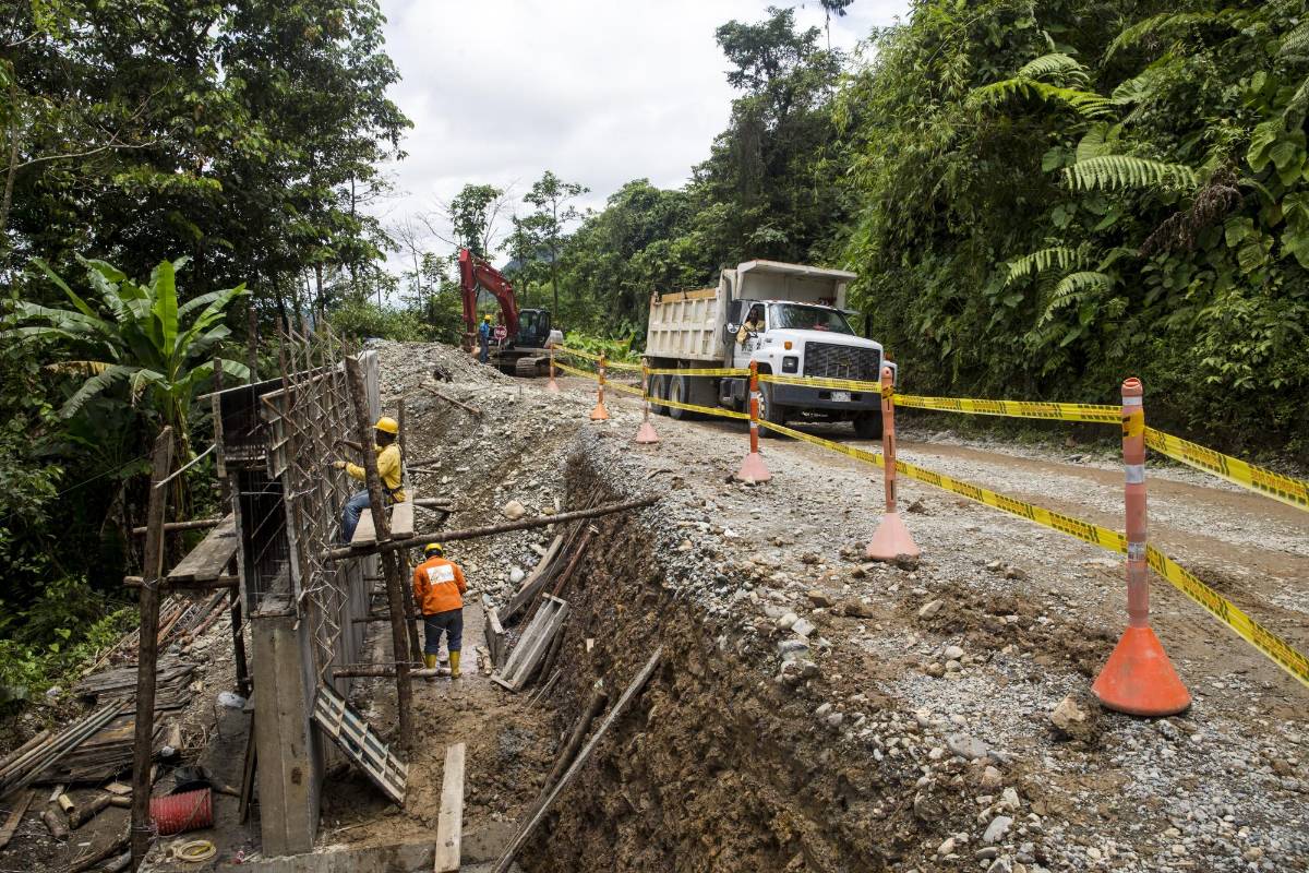 Las obras que se han ejecutado hacen parte del paquete de contratos denominado: “vías para la equidad”. Foto: Esteban Vanegas