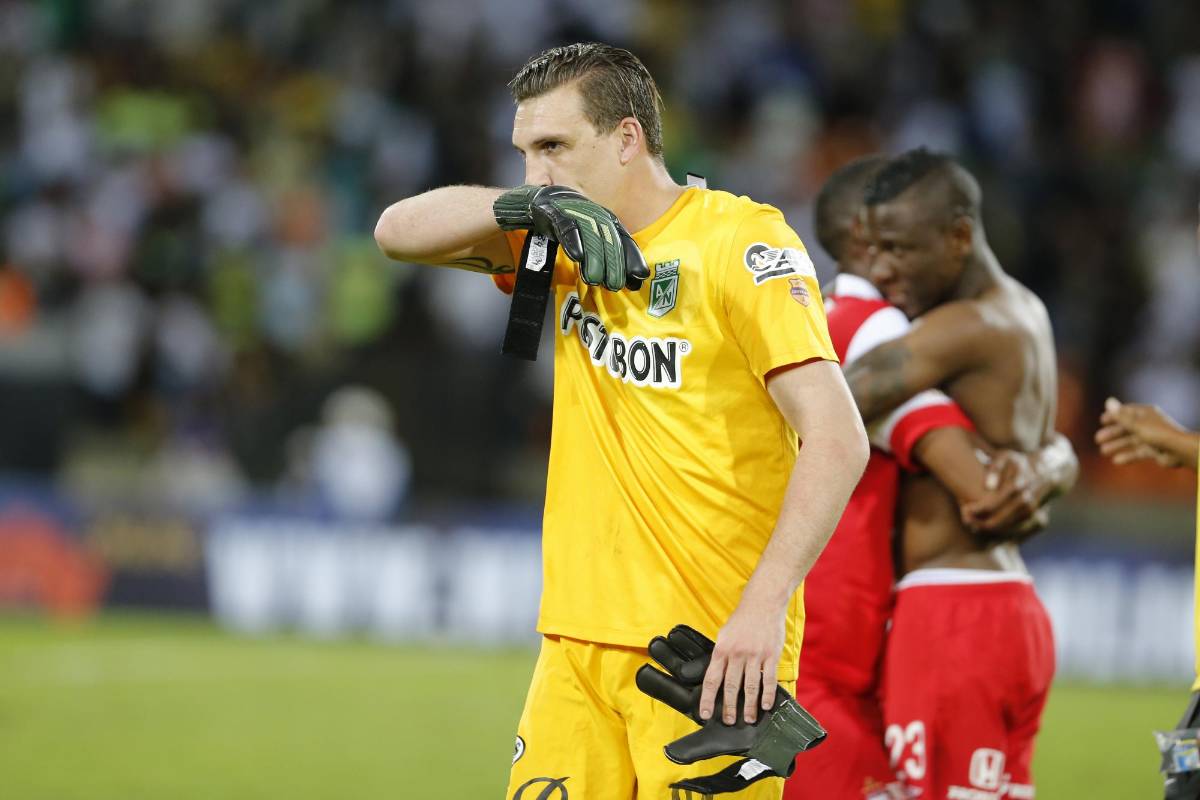 Franco Armani atajó el penalti de Camilo Vargas, pero no logró contener el remate de Seijas en el rebote. FOTO JUAN ANTONIO SÁNCHEZ