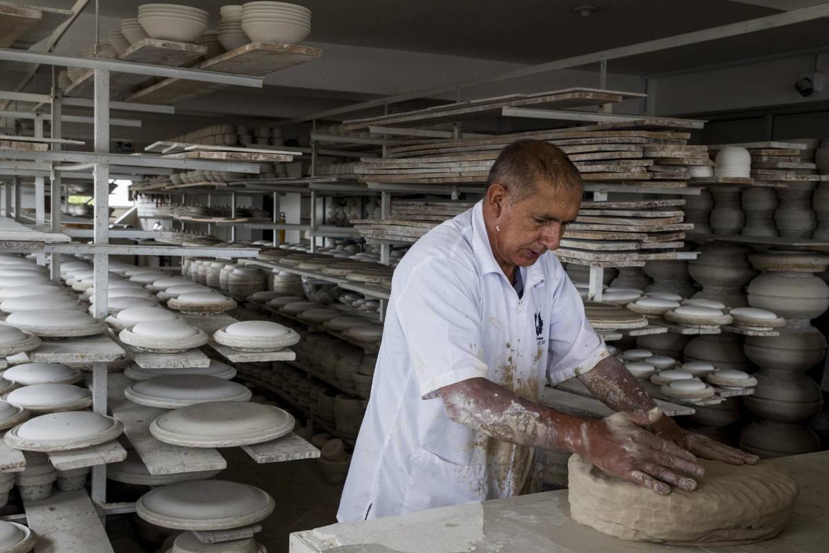 La primera fábrica de cerámica llegó al pueblo por casualidad en 1898. FOTO JULIO CÉSAR HERRERA