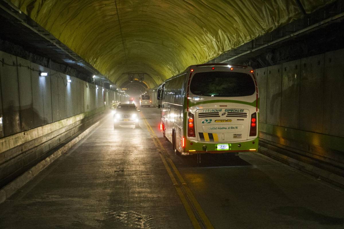 La megaobra, denominada Conexión Vial Aburrá Oriente-Túnel de Oriente, conecta al Área Metropolitana del Valle de Aburrá con el Valle de San Nicolás, dos regiones estratégicas del departamento de Antioquia. FOTO Julio César Herrera 