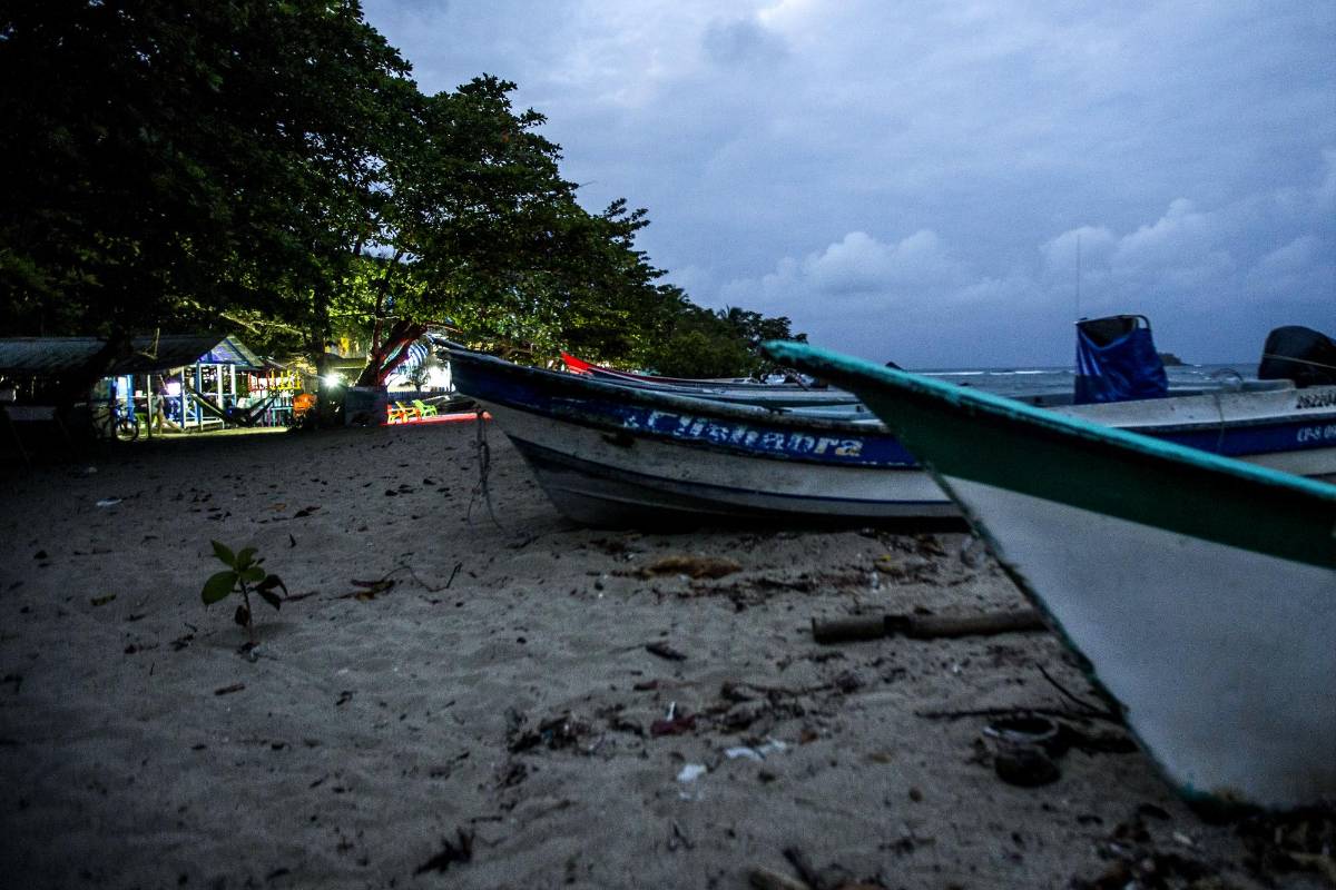 Capurganá se caracteriza por sus bahías tranquilas, queda cerca a la frontera colombo panameña. Foto: Julio Cesar Herrera