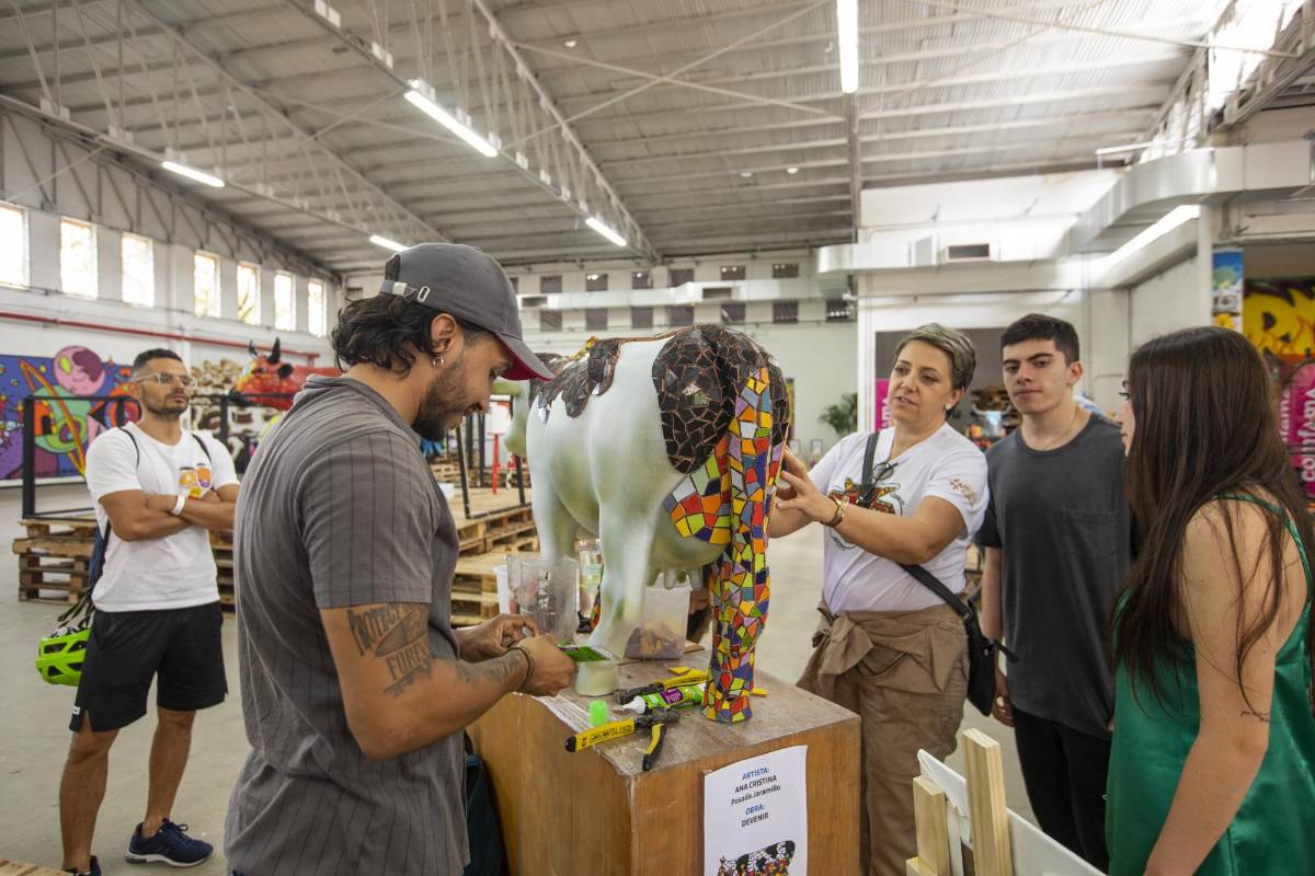 Los diseños de los artistas suelen remembrar la cultura de la ciudad su vida local. Foto: Carlos Velásquez