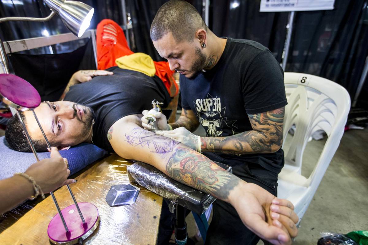 Expotatuaje 2018 una oportunidad para marcarse la piel. Foto: JAIME PÉREZ MUNEVAR