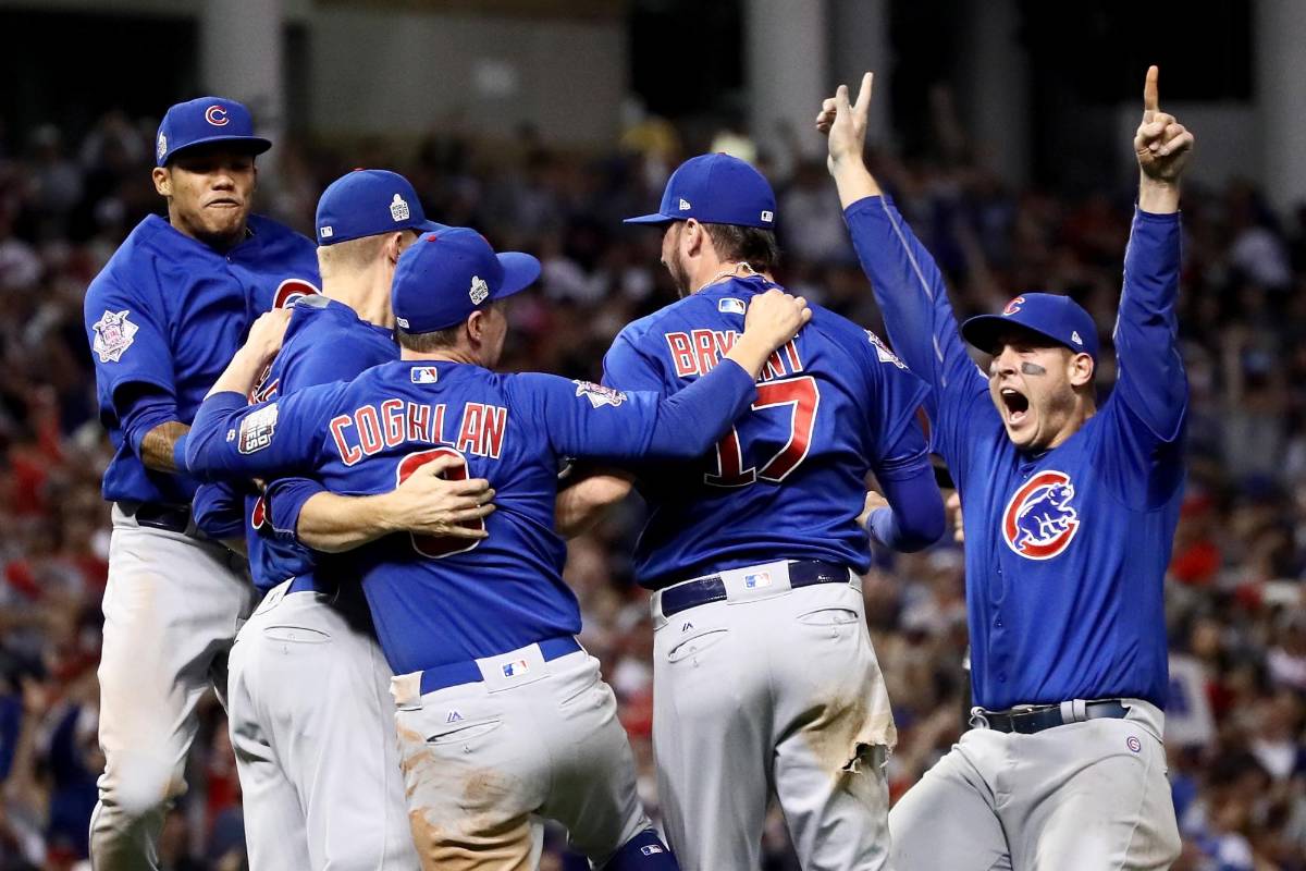 Los Cachorros no salían campeones desde 1908, y lo lograron convirtiéndose en el primer equipo que voltea un 3-1 en contra en el Clásico de Otoño. FOTO AFP
