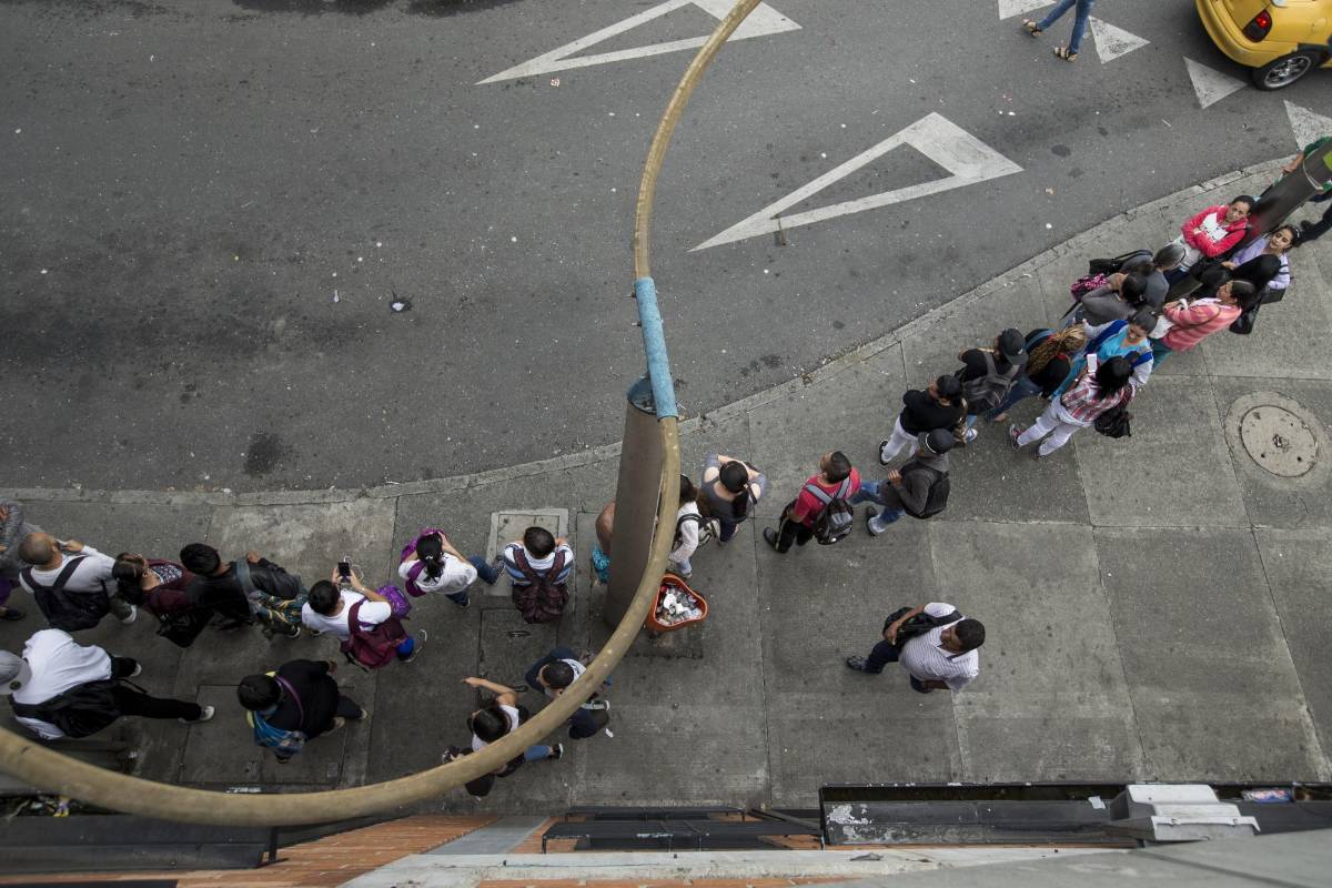 Estación Poblado del Metro. Foto: Santiago Mesa