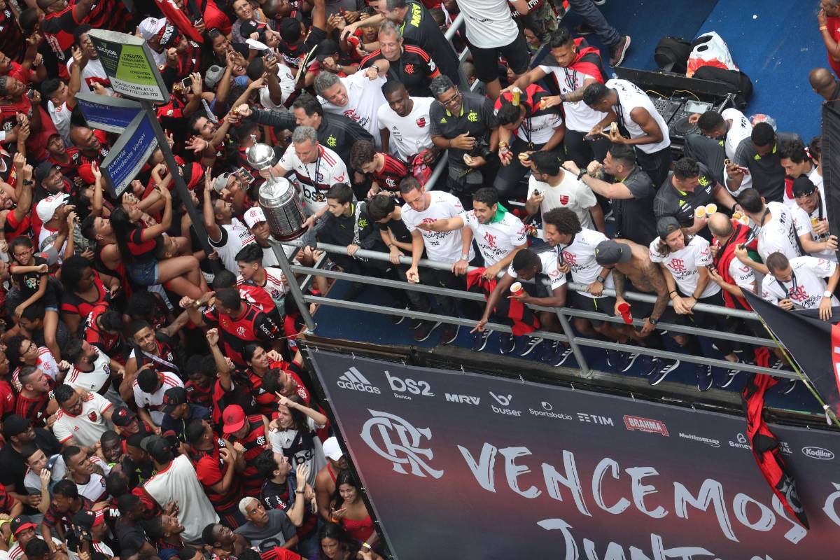 Gracias a la arrolladora temporada del “Mengao”, que lidera con comodidad la clasificación, el Palmeiras, segundo en la tabla, está obligado a ganar los cinco partidos que le quedan para evitar que el Flamengo se proclame campeón brasileño. Foto: EFE