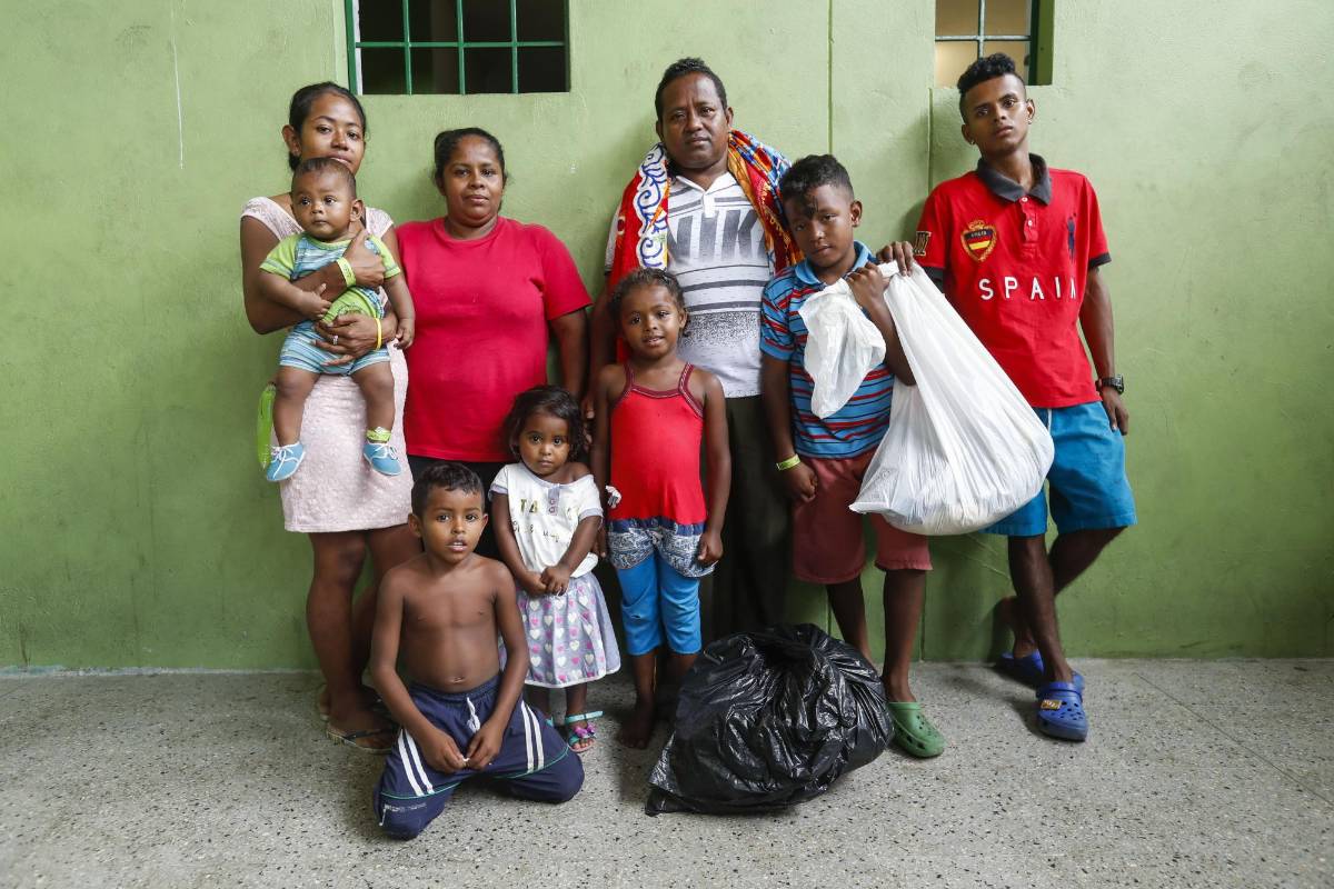 Familia Ladeux Londoño. Foto: Manuel Saldarriaga 