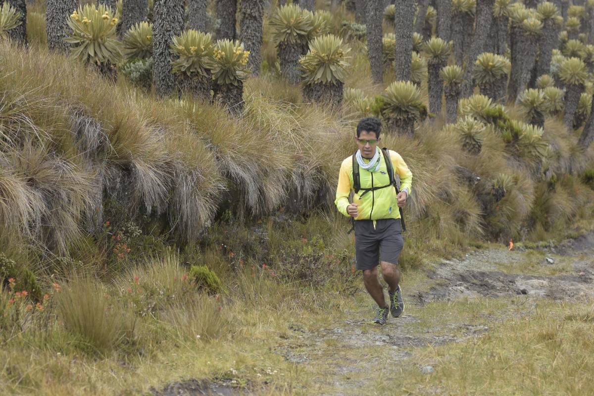 La prueba tuvo como punto de partida y llegada la Laguna Negra en el municipio de Villamaría. FOTO CORTESÍA