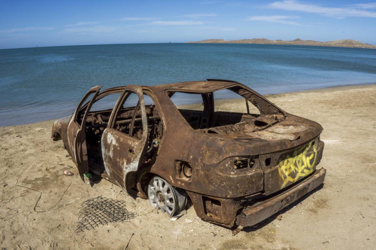 Abandono en La Guajira. Foto Esteban Vanegas