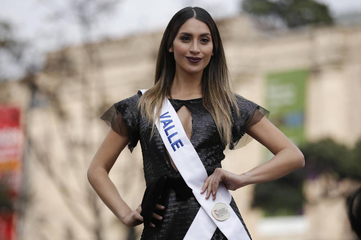 Francesca Calero Mendoza, señorita Valle. FOTO: Colprensa