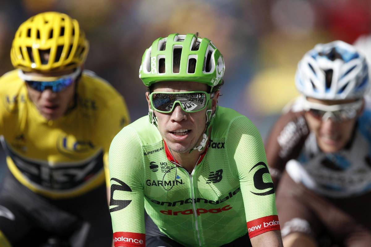 En el Tour 2017, Rigoberto Urán consiguió su mejor rendimiento en el ciclismo de ruta. FOTO EFE