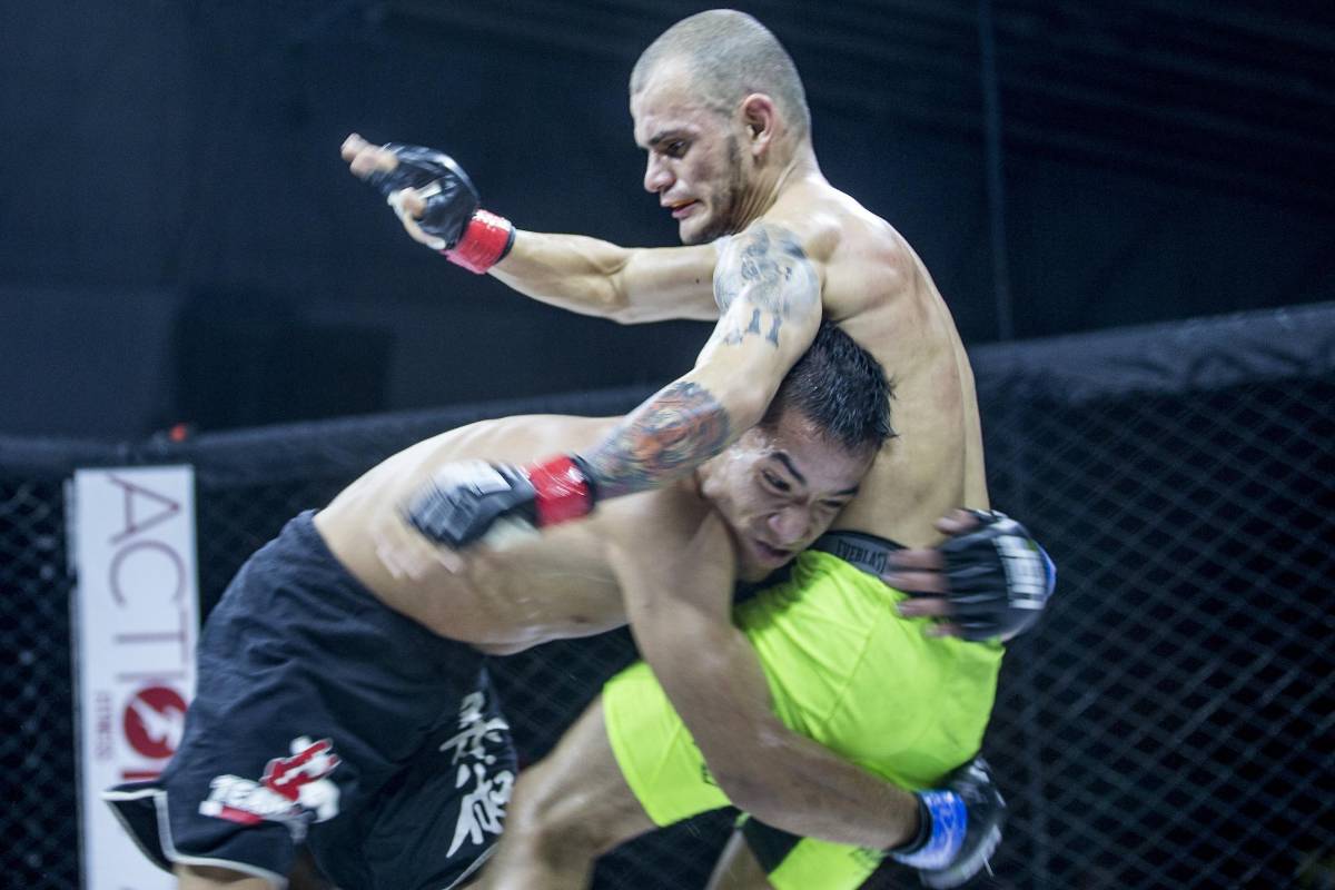 Las peleas se llevaron a cabo en el Poblado. Foto: Santiago Mesa.
