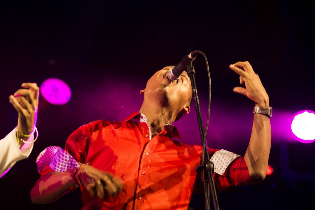 Las leyendas vivas de la salsa llenaron de alegría la Macarena con su sabor. FOTO CARLOS VELÁSQUEZ