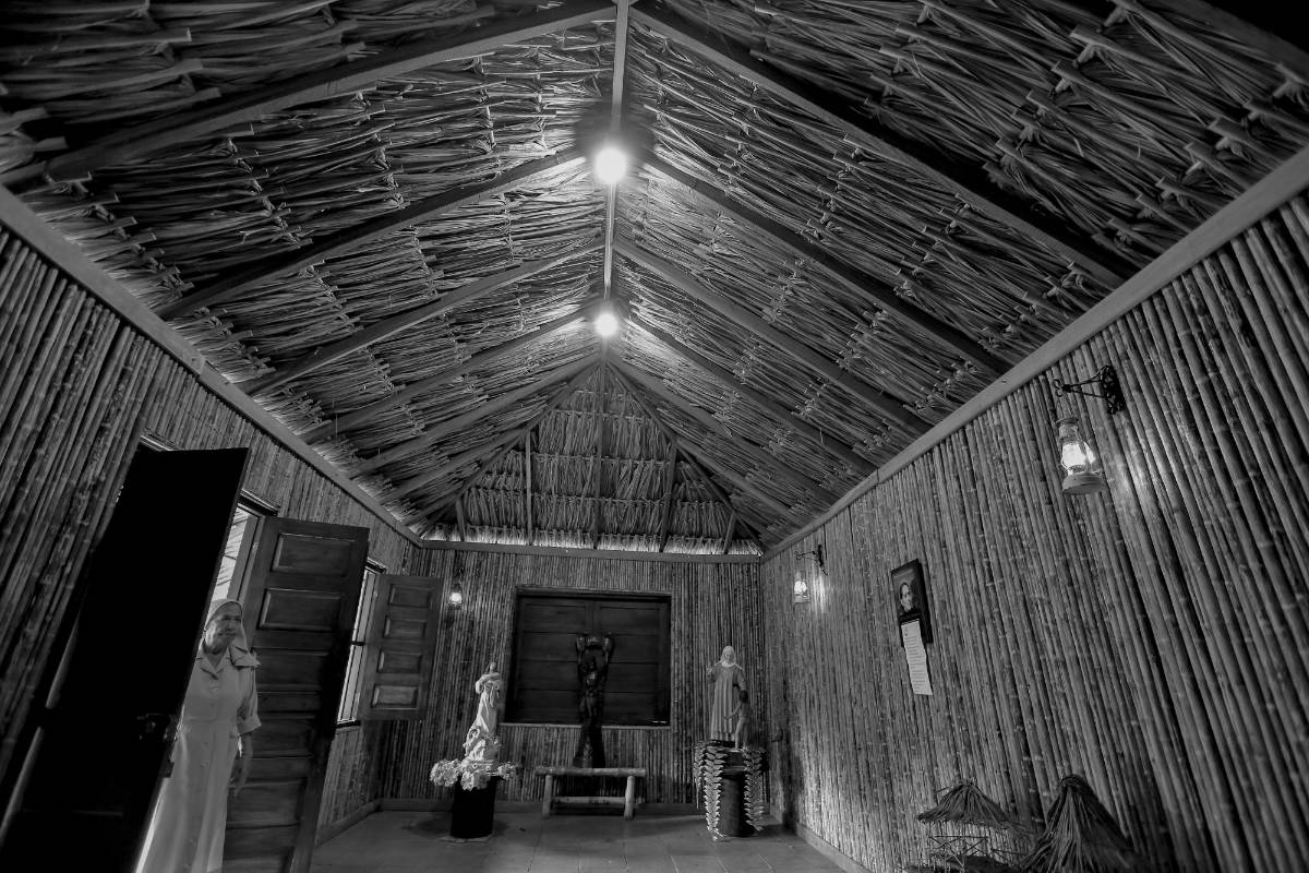 La ermita, ubicada en Dabeiba, era el lugar de oración y descanso de la santa Laura. FOTO ARCHIVO EL COLOMBIANO