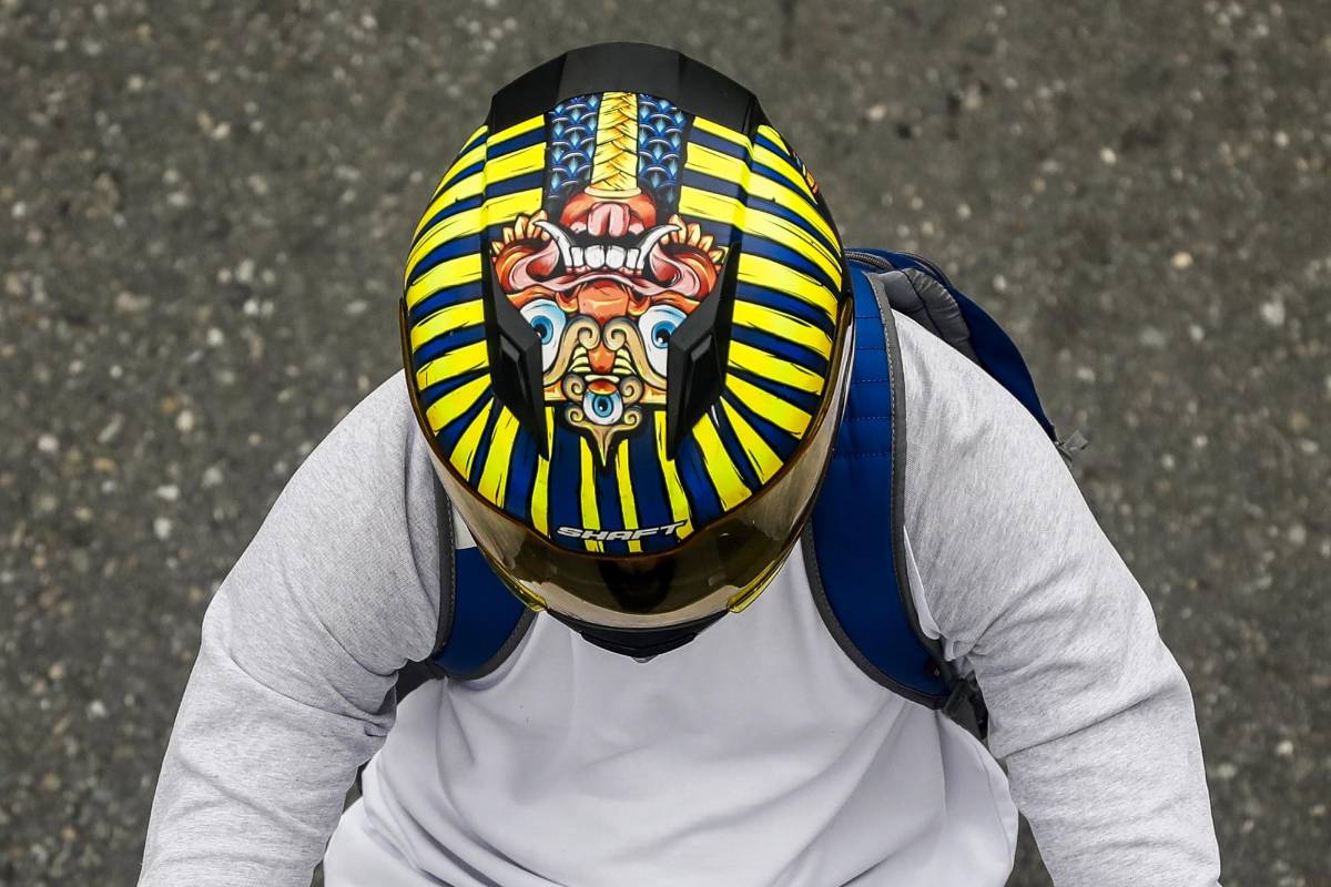 Un diseño exclusivo y personal de los motociclistas. Foto : Jaime Pérez