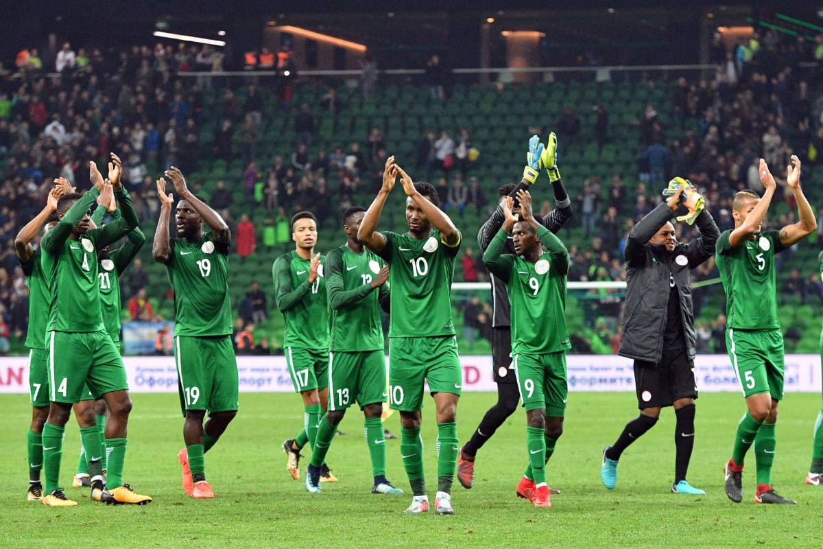 Selección Nigeria. FOTO AFP